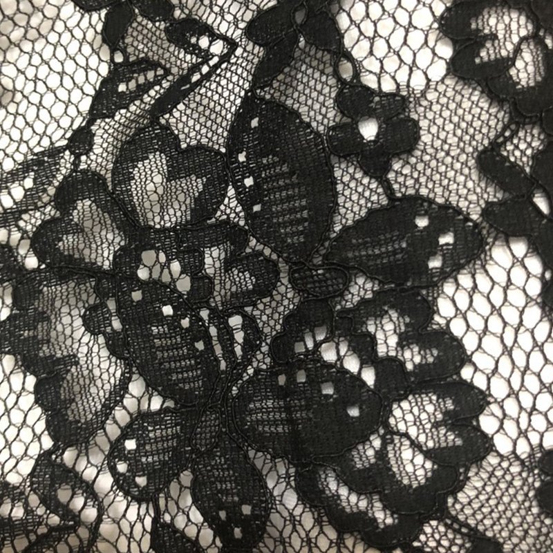 Lace Fabric Dress Cutwork Polyester for Women's Wear Wholesale Supplie 4